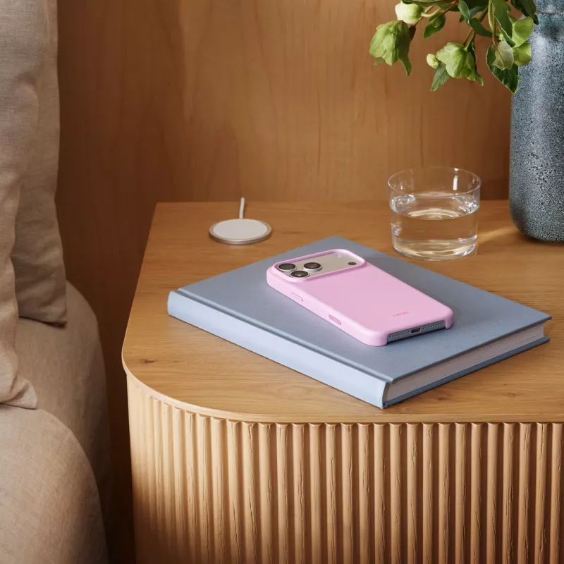 Suojakotelo Apple iPhone 17 Pro Max MagSafe-kameran ohjaus kivipinkki