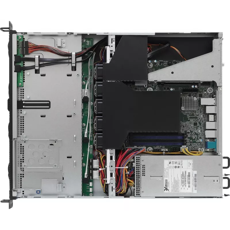 ASRock 1U4LW-B650/2L2T RPSU palvelin-barebone AMD B650 kanta AM5 räkki (1U)