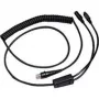 Honeywell - näppäimistöadapteri / verkkokaapeli - RJ-45 (uros) - PS/2, 6-napainen, virtalähde - 3,0 m - kelalla - musta (CBL-720-300-C00)