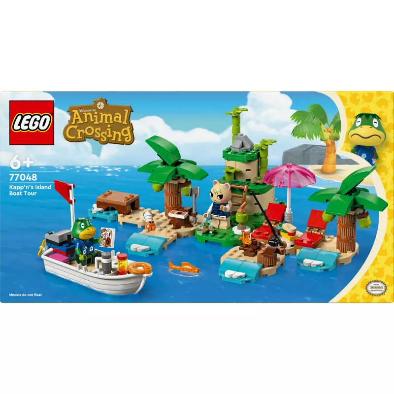 LEGO rakennussarja 77048 Animal Crossing veneajelu kapteenin saarella