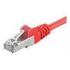 Wentronic Goobay CAT 5e -verkkokaapeli, F/UTP, punainen, 2 m - CCA kuparisekoitus (50152)