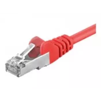 Wentronic Goobay CAT 5e -verkkokaapeli, F/UTP, punainen, 2 m - CCA kuparisekoitus (50152)