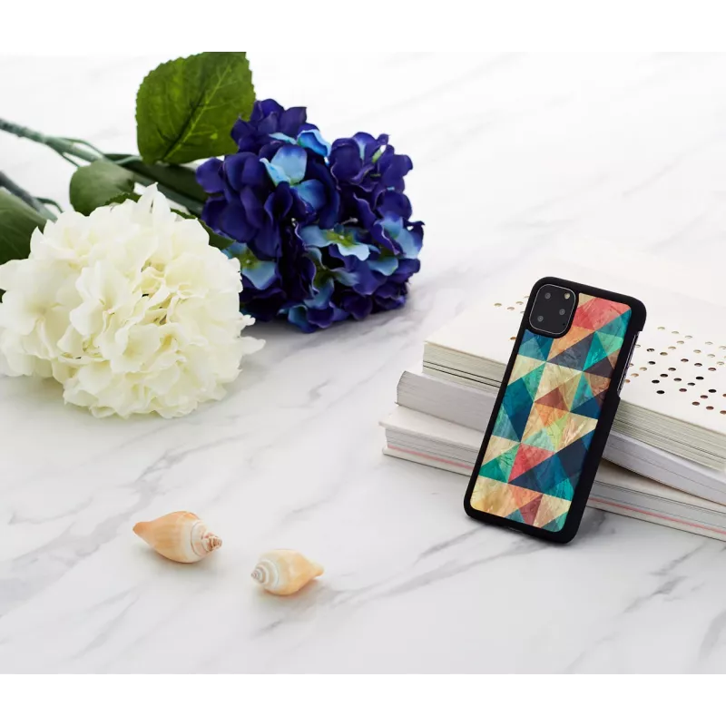 Älypuhelinkotelo iKins iPhone 11 Pro Max — Mosaic musta suojakotelo