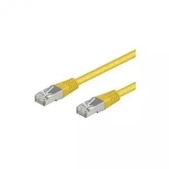 Wentronic Goobay CAT 5e liitäntäkaapeli, SF/UTP, keltainen, 5 m - CCA kuparisekoitus (68068)