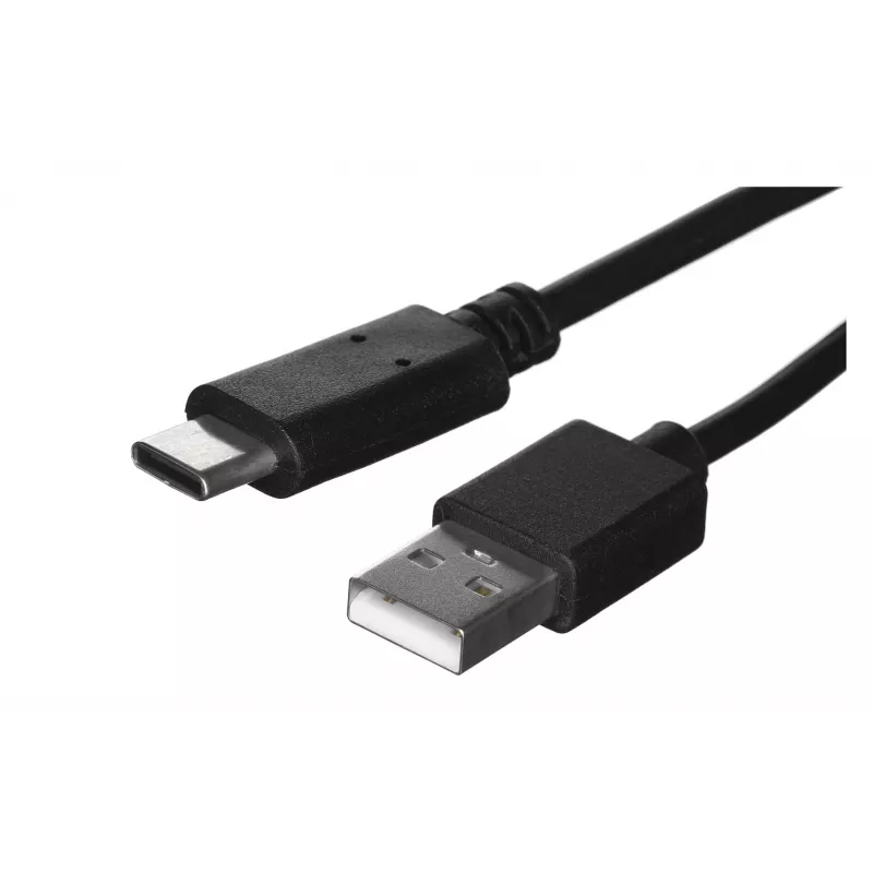 USB-A–USB-C-kaapeli LANBERG CA-USBO-20CU-0018-BK — USB 2.0, 1,8 m, musta