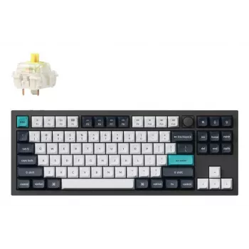 Näppäimistö langaton Q3 Max RGB/CARBON musta Q3M-M4 Keychron