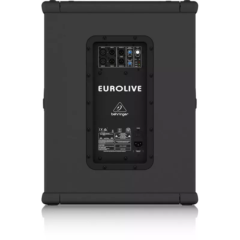 Behringer EUROLIVE B1500XP kaiutin 2-tie musta johdollinen