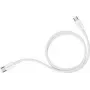 PEDEA pikalataus- ja datakaapeli USB-C/USB-C, valkoinen (1 metri) (60040120)