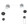 Maclean MC-557 - VESA-monitori-/TV-teline, ultrahohut, 32-55