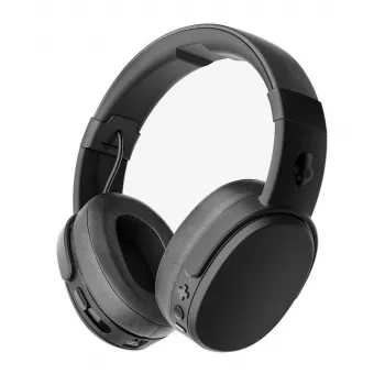 Skullcandy Crusher Wireless S6CRW-K591 korvia ympäröivät kuulokkeet mikrofonilla, Bluetooth ja langallinen, musta/koralli