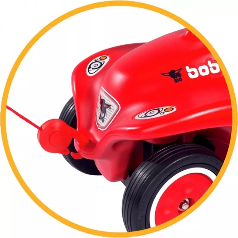 BIG Bobby-Car köysi punainen keltainen 1–7 vuotta