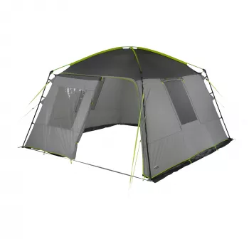 Paviljonki Cabana (harmaa/limetti, 3,5 m x 3,5 m)