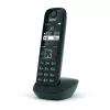 Analoginen/DECT-puhelin Gigaset AS690HX langaton luuri numeronäyttö musta