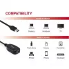 Equip 133347 USB-kaapeli USB 3.2 Gen 1 (3.1 Gen 1) 10 m USB A musta