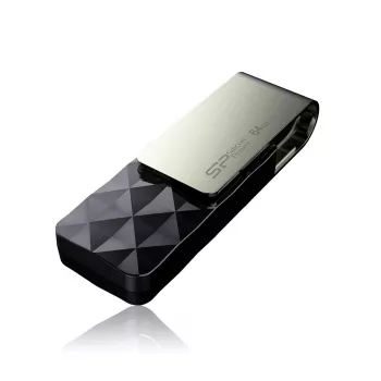 Silicon Power Blaze B30 USB-muistitikku 64 GB USB Type-A 3.0 (3.1 Gen 1) musta