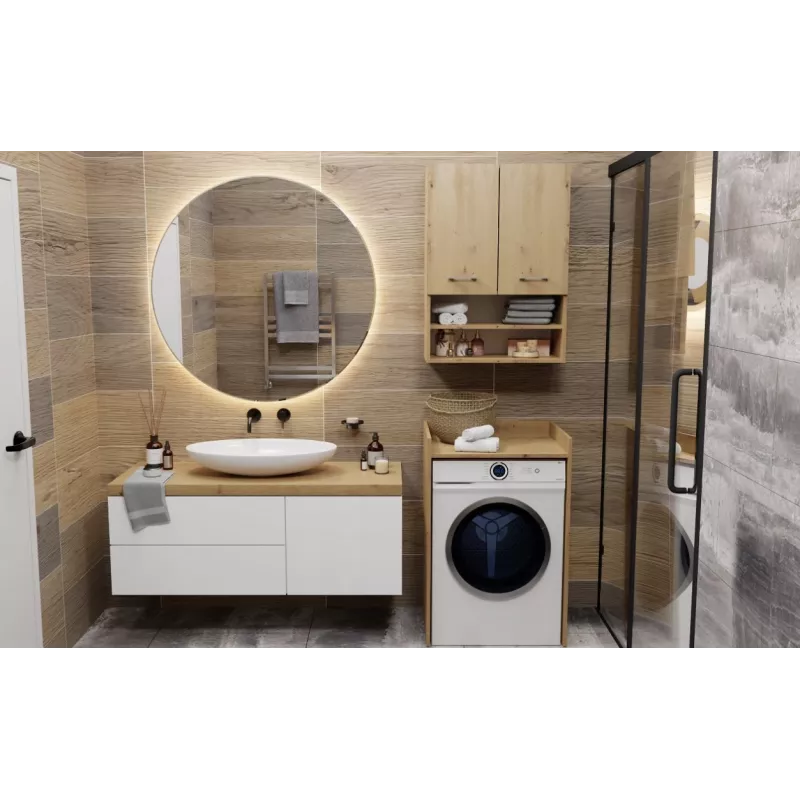 Top e Shop POLA pesuhuoneen kaappi pesukoneelle – Artisan Oak