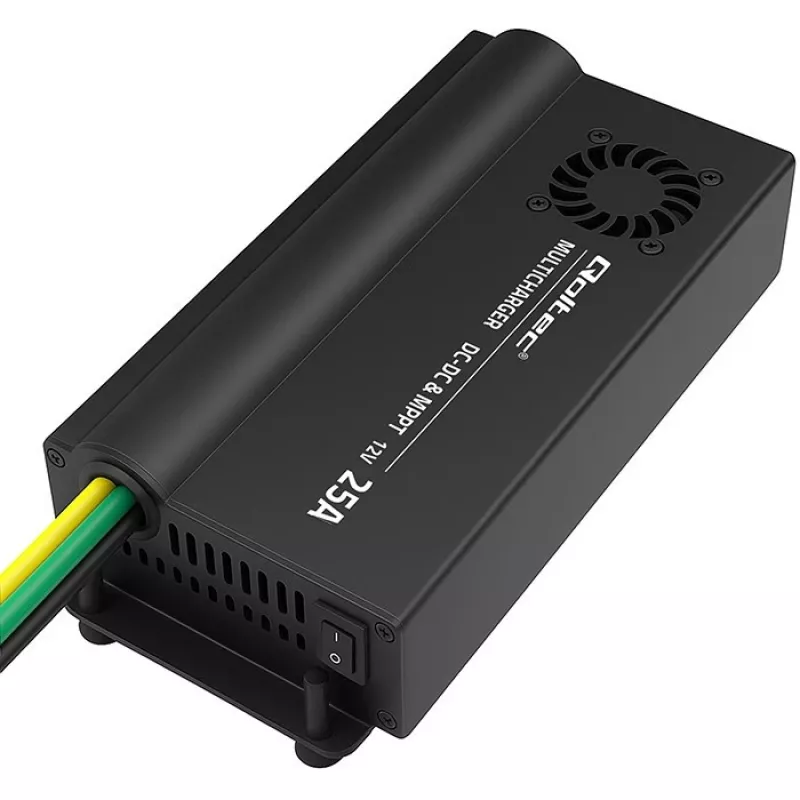 Autolaturi DC-DC 12V MPPT-säädöllä 25A