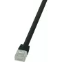 Verkkokaapeli LogiLink 3 m Cat6 RJ45 U/UTP musta