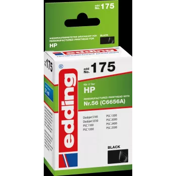 EDDING EDD-175 - yhteensopiva - musta - HP - HP Color Copier 410 HP Color Copier 1315 HP Color Copier 7450 HP Deskjet 5100 HP Deskjet 5145 HP...