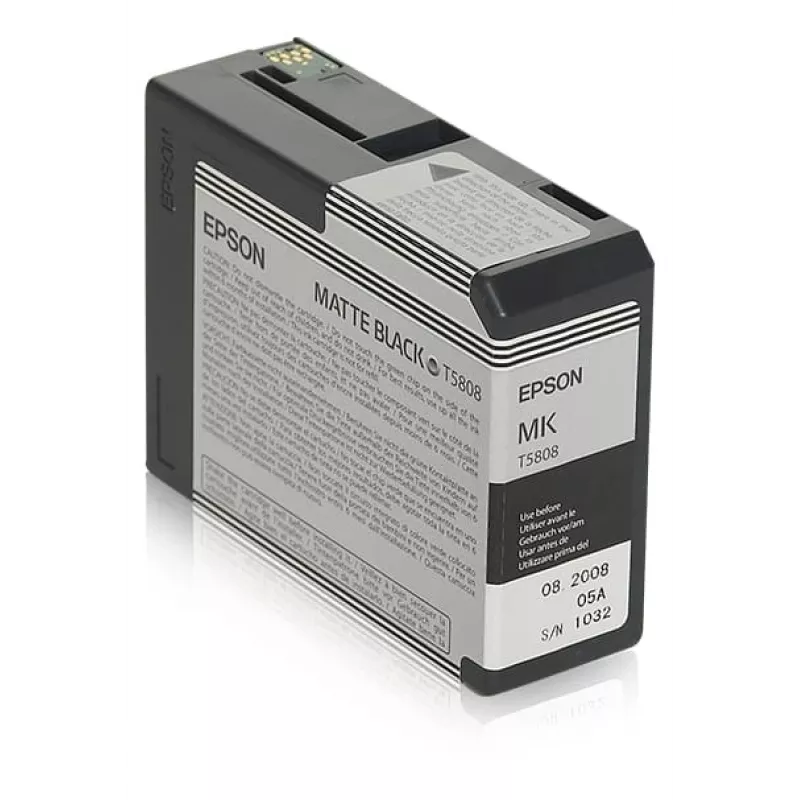 Värikasetti Epson C13T5808 mattamusta — alkuperäinen Epson-kasetti, mattamusta