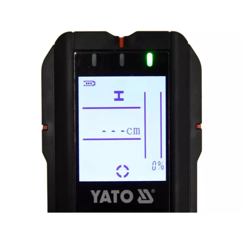 Metallinilmaisin Yato YT-73138 etsintäsyvyys 0,12 m LCD-näyttö