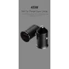 Autolaturi Orsen C8 45W — 45W USB-C PD -pikalataus, musta