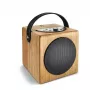 Puinen kannettava musiikkiboksi WAVEMASTER KidzAudio 61002 — kompakti audiosoitin lapsille