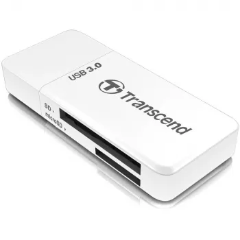 Kortinlukija USB 3.1/valkoinen TS-RDF5W Transcend