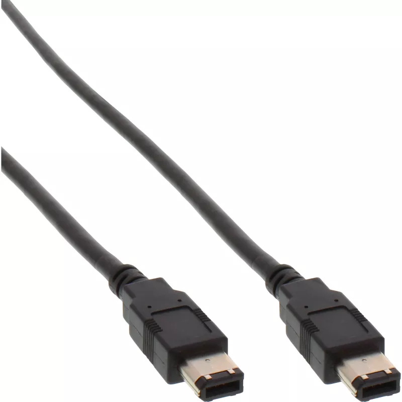 InLine FireWire 400 1394 -kaapeli 6-pin pistoke/pistoke 5 m