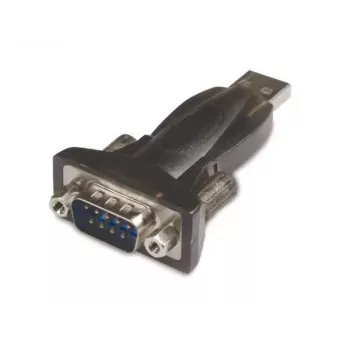 Microconnect USBADB9FC kaapeliadapteri RS232 USB A musta