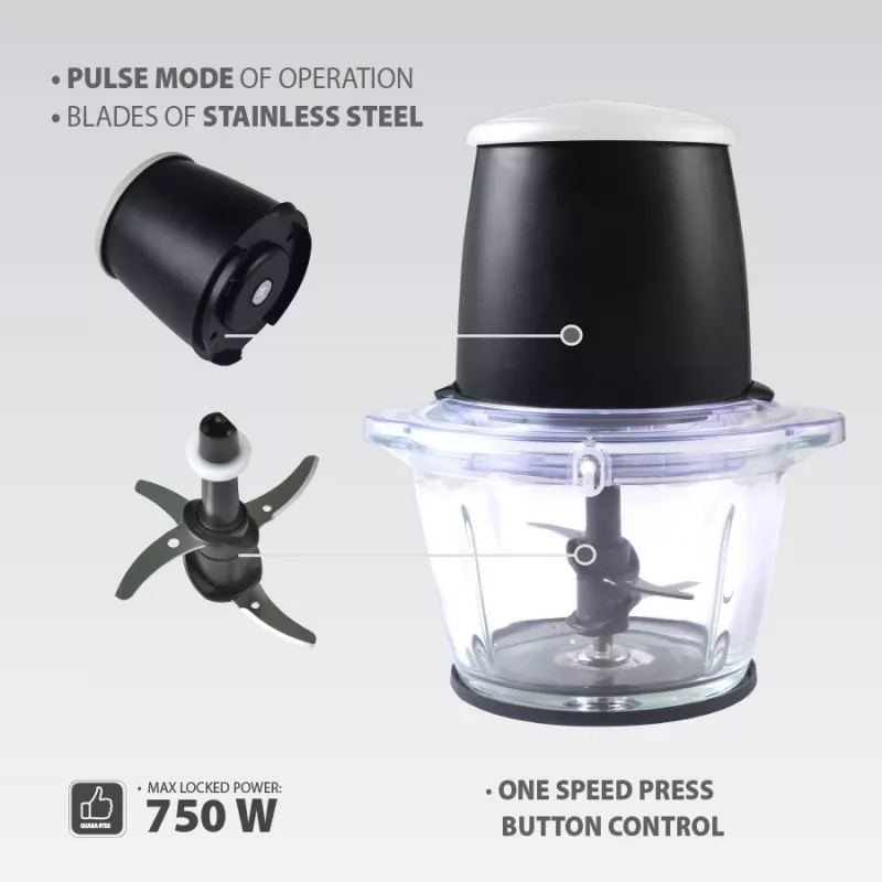 Maestro silppuri MR-582 750W sähköinen pöytäsilppuri