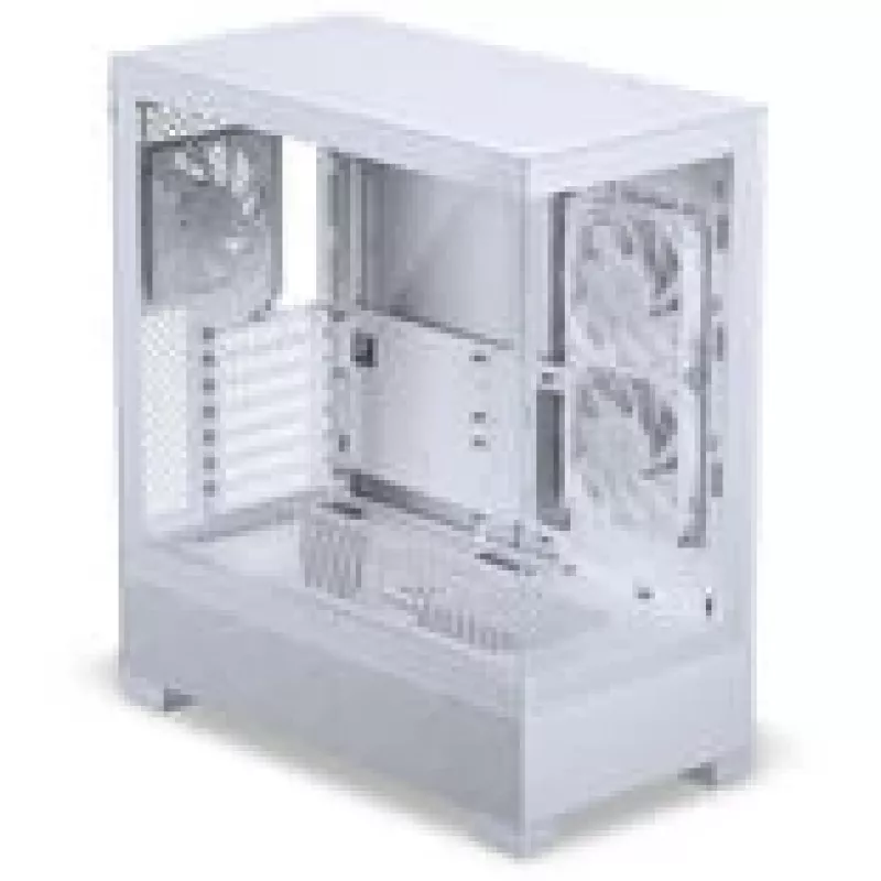 PHANTEKS XT View Matrix -tietokonekotelo, miditorni, E-ATX, karkaistu lasi, Matrix LED - valkoinen (PH-XT523VM1_DWT01)