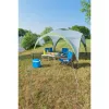 Paviljonki Event Shelter Pro M 3 x 3 m vaaleanharmaa vihreä