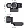 verkkokamera AUKEY PC-LM3 2 MP 1920 x 1080 pikseliä USB 2.0 musta