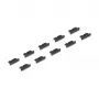 DeLOCK 64243 liitinsuojus USB Micro-B musta 10 kpl