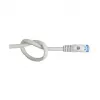 Good Connections Cat.6A -verkkokaapeli SmartFLEX HF harmaa 0,25 m