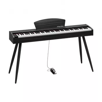Digitaalipiano Kruger & Matz KMDP-45P-BK — mattamusta pinta, painotetut koskettimet