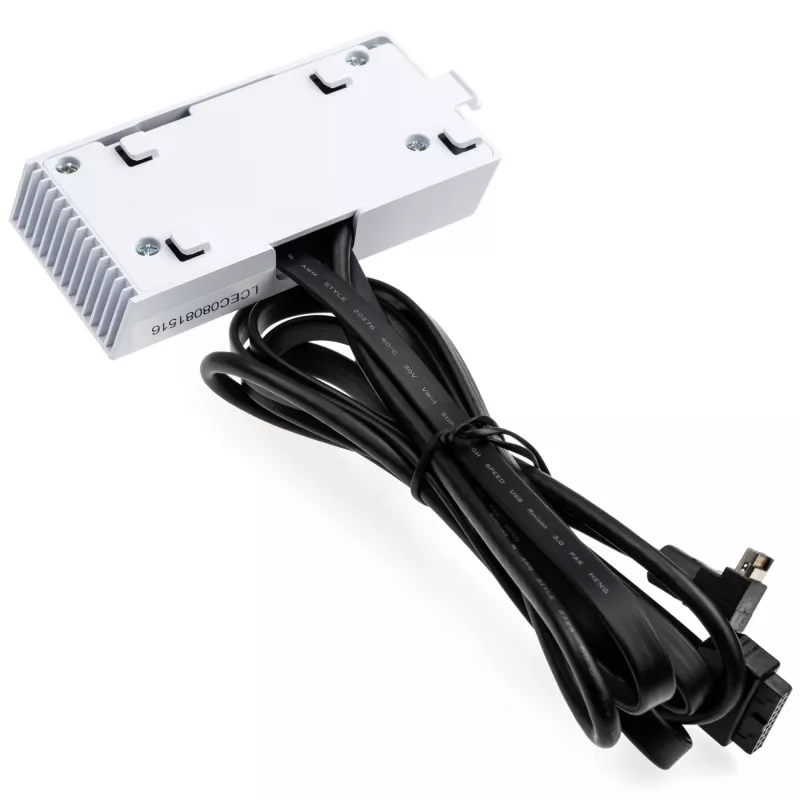 Lian Li O11DE-3WV2 valinnainen USB-moduuli O11 Dynamic EVO / EVO RGB -koteloille, valkoinen