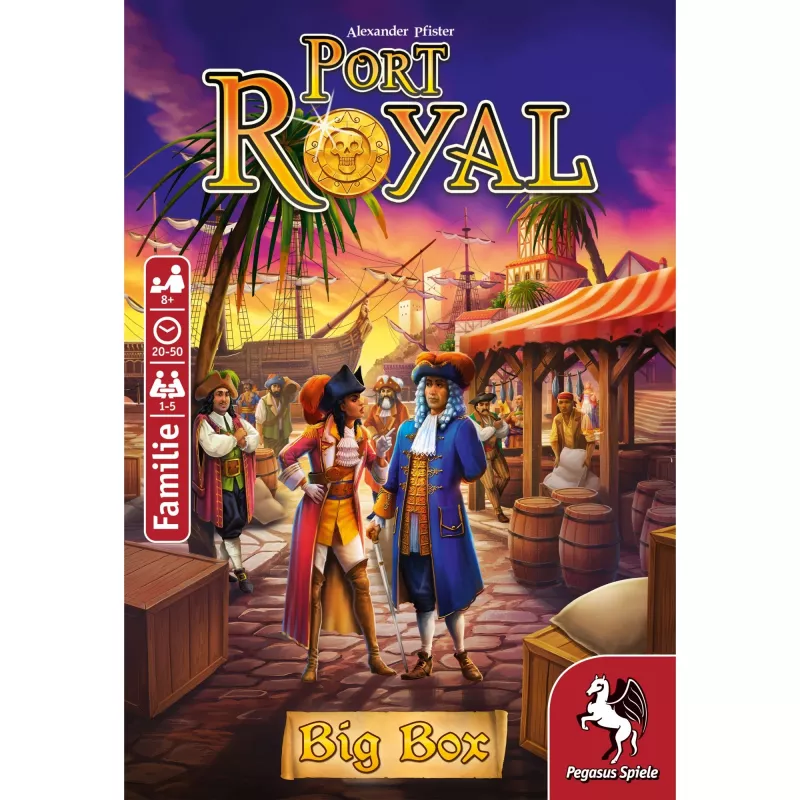 Pegasus Spiele Port Royal Big Box lautapeli