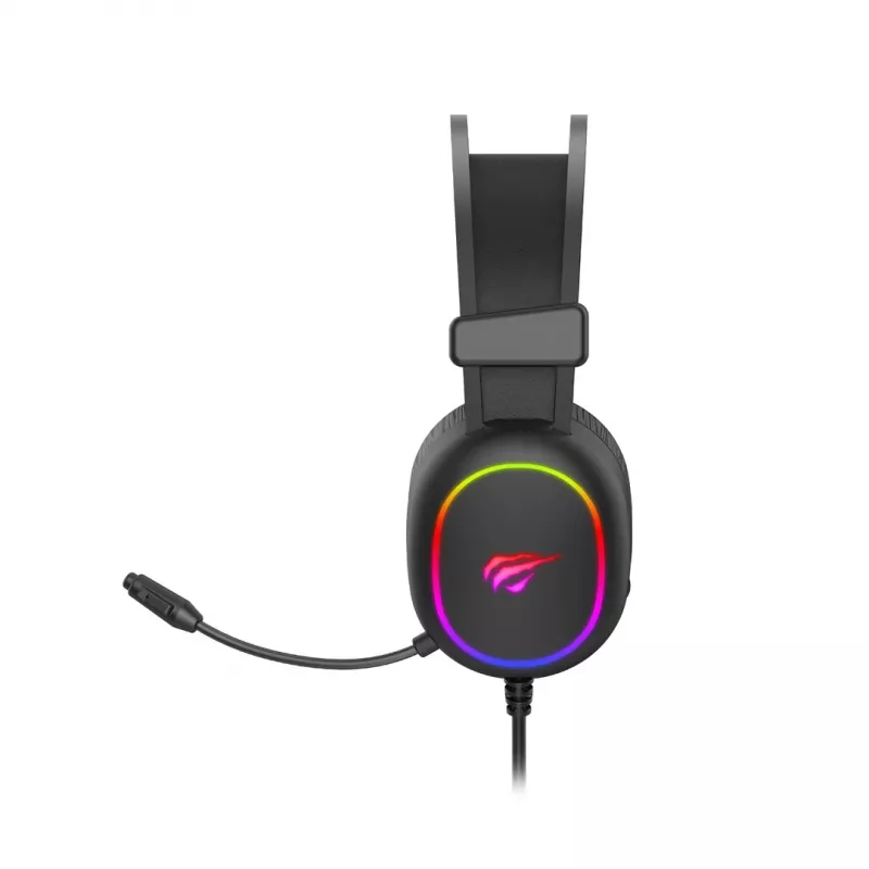 Havit GAMING HEADPHONE RGB musta 2016D kuulokemikrofoni johdollinen panta-kuulokemikrofoni