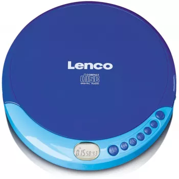Kannettava CD-soitin Lenco CD-011 sininen