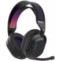 Jlab Nightfall Wireless -peliheadset musta, kahdennetut langattomat yhteydet USB:n tai Bluetoothin kautta, kääntyvä mikrofoni, jopa 70 tuntia akunkestoa