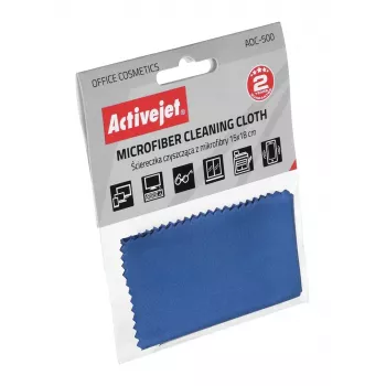 Puhdistusliina ActiveJet AOC-500 mikrofiber 15×18 cm, sormenjälkiä hylkivä, naarmuttamaton