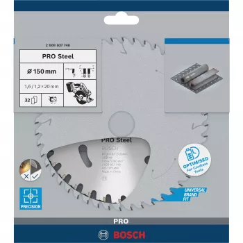 Bosch 2 608 837 748 pyörösahanterä 15 cm 1 kpl