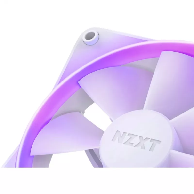 NZXT F140 RGB 140 mm Twin Pack valkoinen