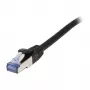 RJ45-patchkaapeli - CAT6A 500 MHz - 2 m - musta - S-STP (S/FTP) - komponenttitestattu (GHMT-sertifioitu) - AWG