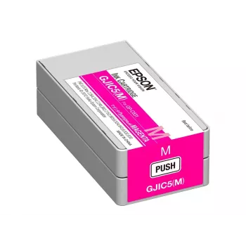 Epson GJIC5(M): värikasetti ColorWorks C831 -tulostimelle (magenta) (vähimmäistilausmäärä = 10)