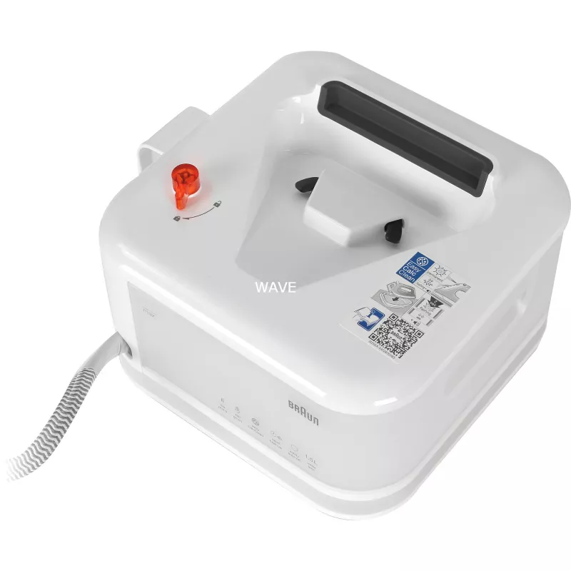 Braun CareStyle Compact Pro IS2561WH 2400 W 1,5 L EloxalPlus-silityspohja oranssi, valkoinen