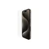 Belkin | ScreenForce Pro | UltraGlass2 antimikrobinen näytönsuojus | Apple | iPhone 15 Pro | lasi | läpinäkyvä | kirkas näytönsuojus