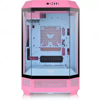 Thermaltake The Tower 300 Bubble Pink, pinkki, karkaistu lasi – Midi/Mini Tower – ATX